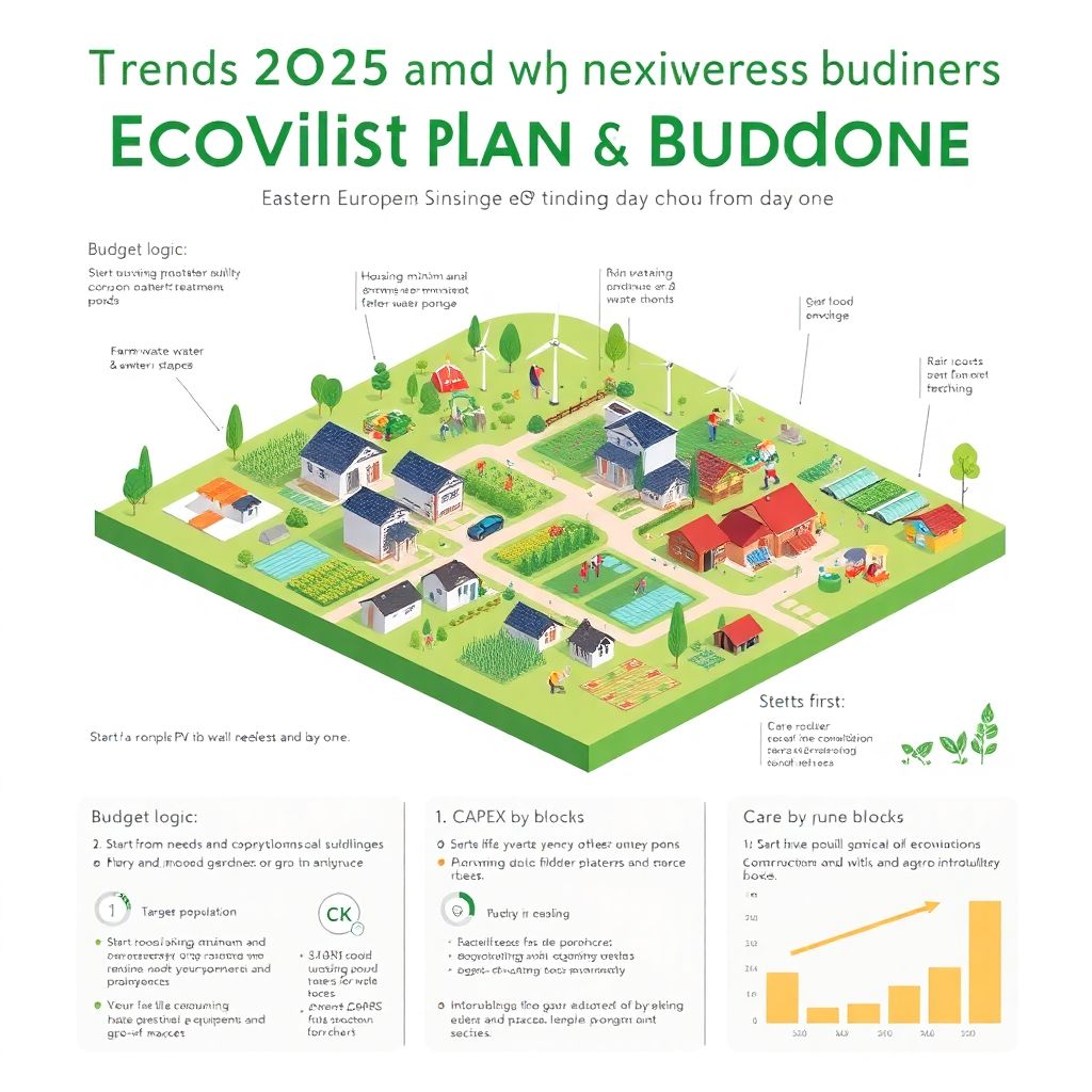 Как составить бюджет для эко поселения или коммуны