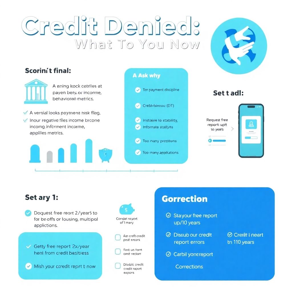 Что делать, если вам отказали в кредите