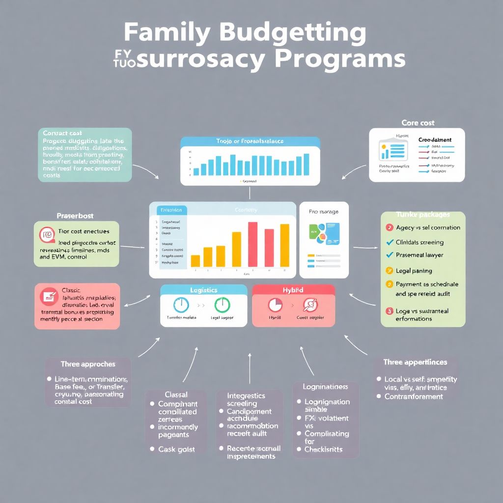Как составить бюджет для семьи, которая готовится к суррогатному материнству