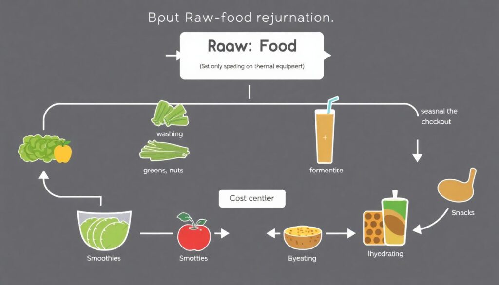 Как составить бюджет для семьи, которая перешла на сыроедение - иллюстрация