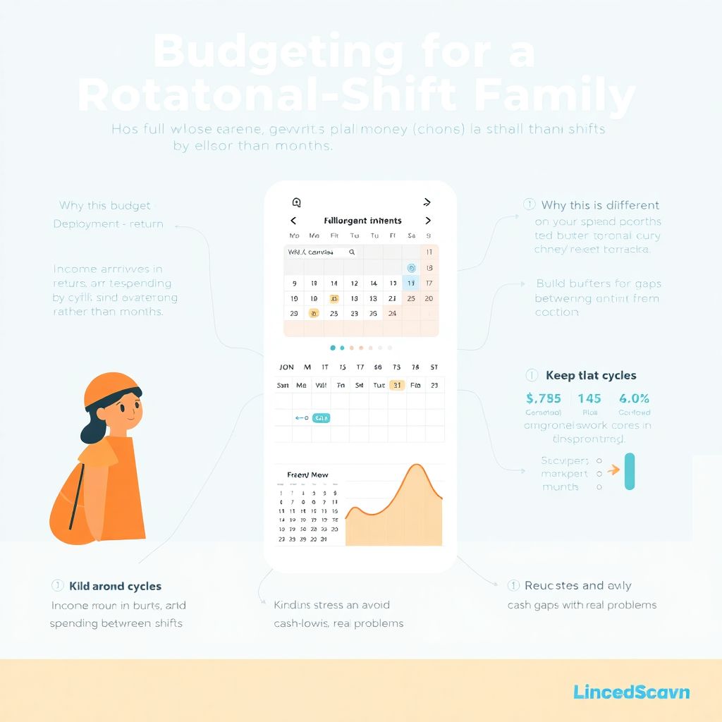 Как составить бюджет для семьи, где один из супругов – вахтовик