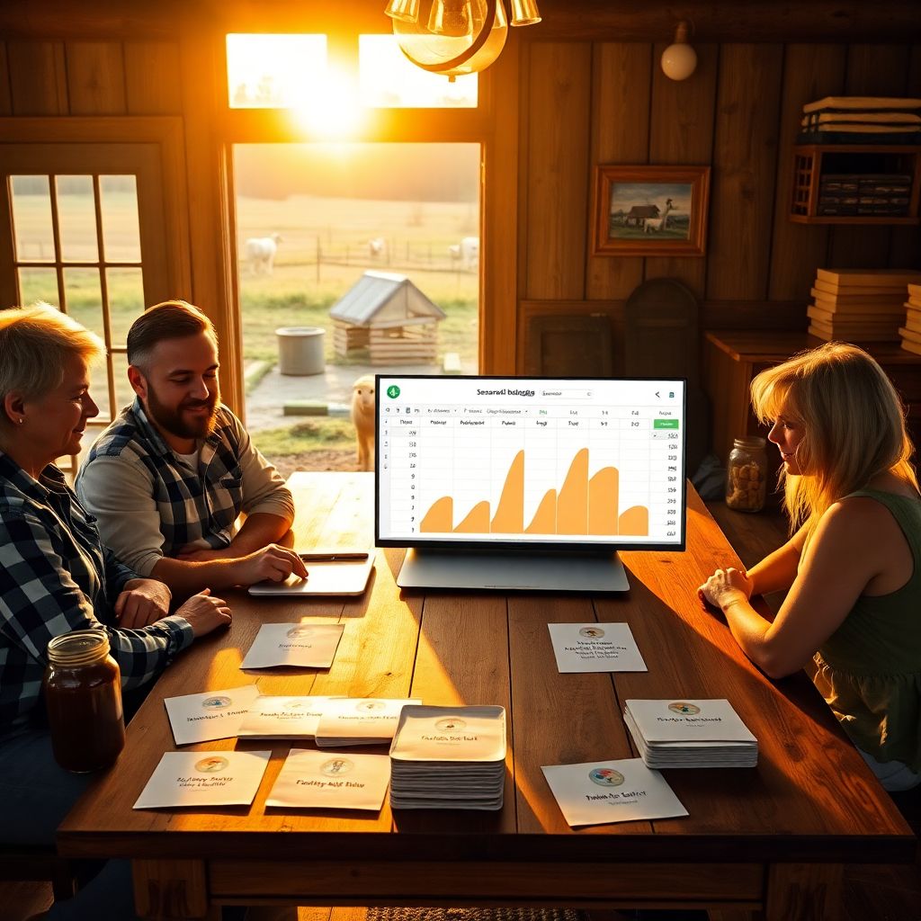 Как составить бюджет для семьи, живущей на ферме или в эко поселении