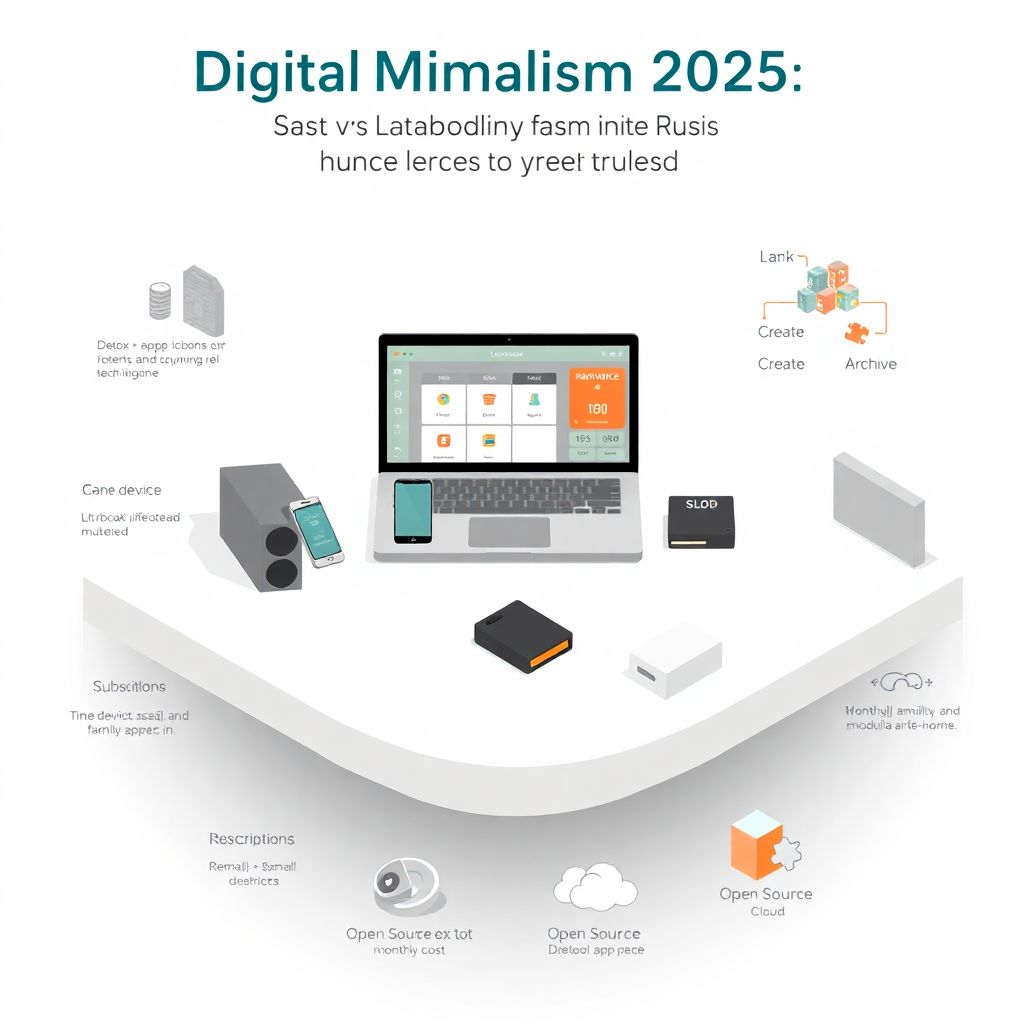 Цифровой минимализм: как сократить расходы на гаджеты и софт