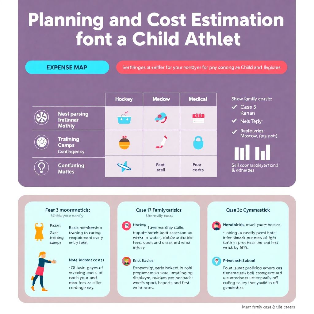 Как составить бюджет для семьи, где есть ребенок спортсмен