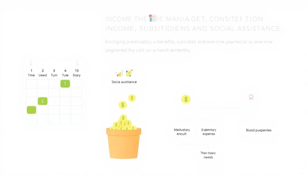 Как составить бюджет для семьи, которая живет на пособия и социальные выплаты - иллюстрация