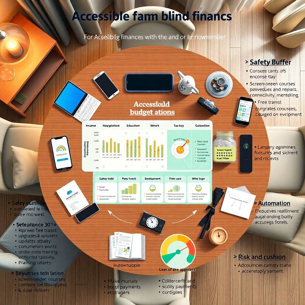 Как составить бюджет для семьи, где есть незрячий или слабовидящий человек