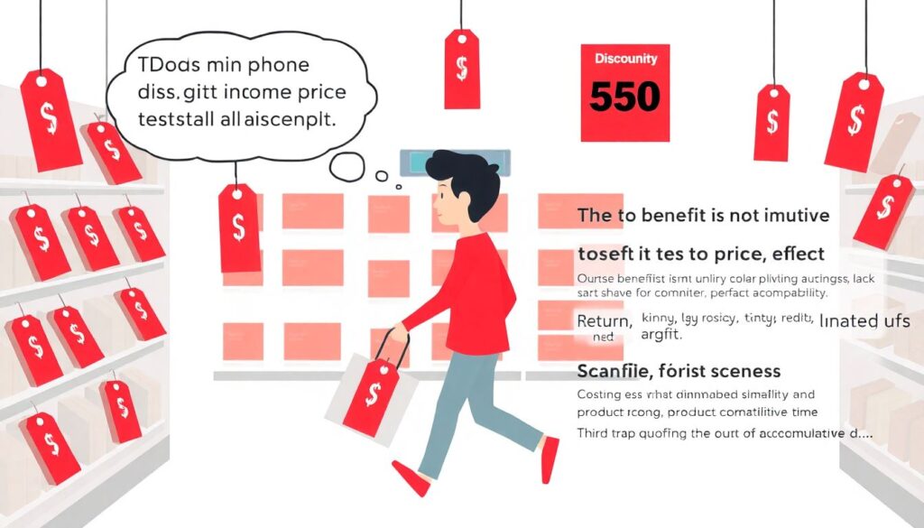 Психология скидок: почему мы покупаем лишнее и как не поддаваться акциям Психология скидок: почему мы покупаем то, что нам не нужно - иллюстрация