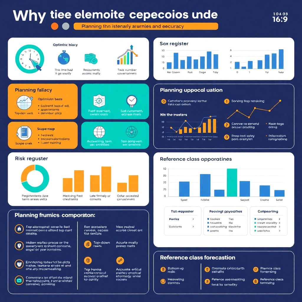 Ошибка планирования: почему мы всегда недооцениваем время и деньги на проекты