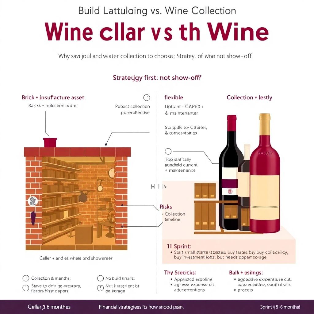 Как накопить на винный погреб или коллекцию вин