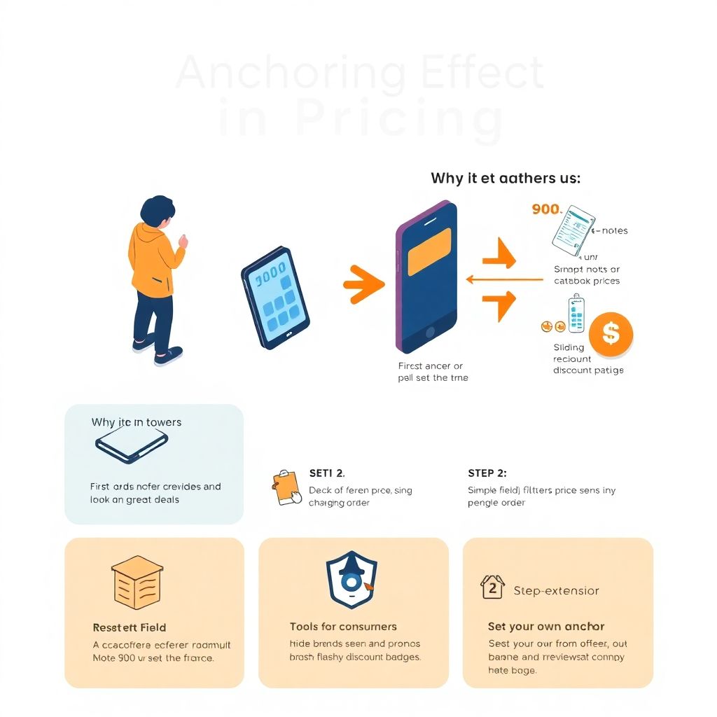 Эффект привязки: как первая увиденная цена влияет на все последующие решения