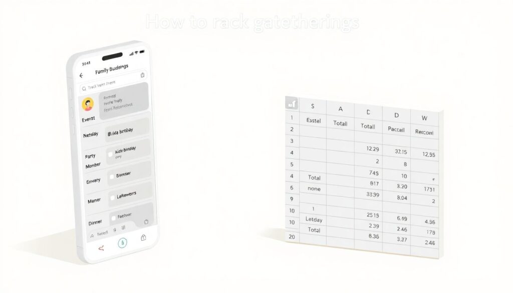 Как составить бюджет для семьи, которая часто принимает гостей - иллюстрация