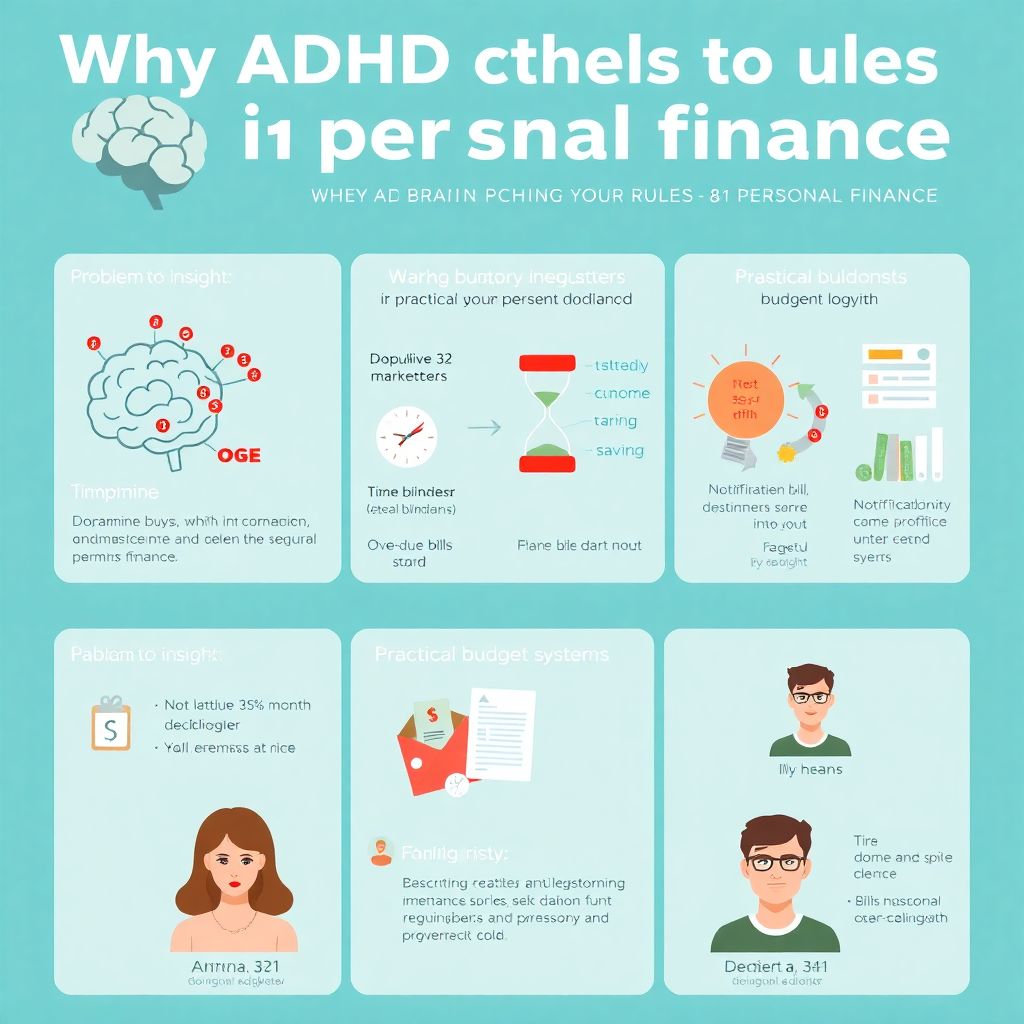 Финансовая психология: как синдром дефицита внимания (СДВГ) влияет на бюджетирование