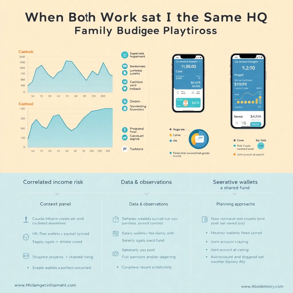 Как составить бюджет для семьи, где супруги работают в одной компании