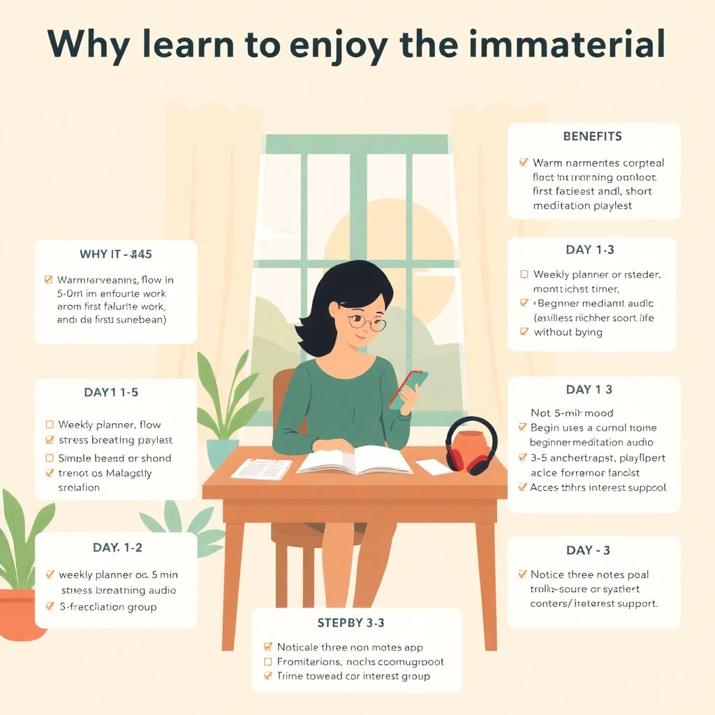 Как научиться радоваться нематериальным вещам и найти внутреннюю гармонию Как научиться радоваться нематериальным вещам