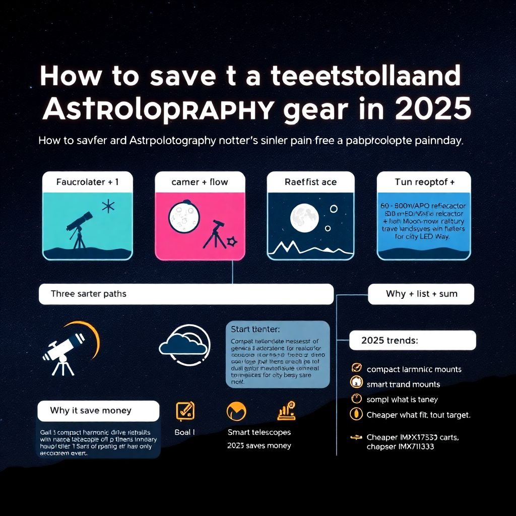 Как накопить на телескоп и оборудование для астрофотографии