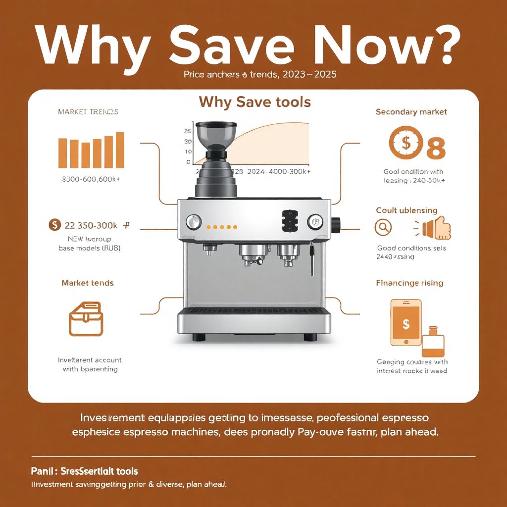 Как накопить на профессиональную кофемашину