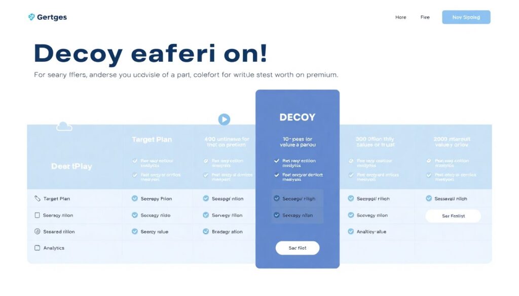 Эффект приманки: как маркетологи подсовывают нам ненужный вариант, чтобы мы выбрали нужный - иллюстрация