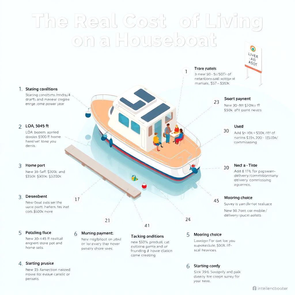 Как составить бюджет для семьи, которая живет в плавучем доме (хаусботе)