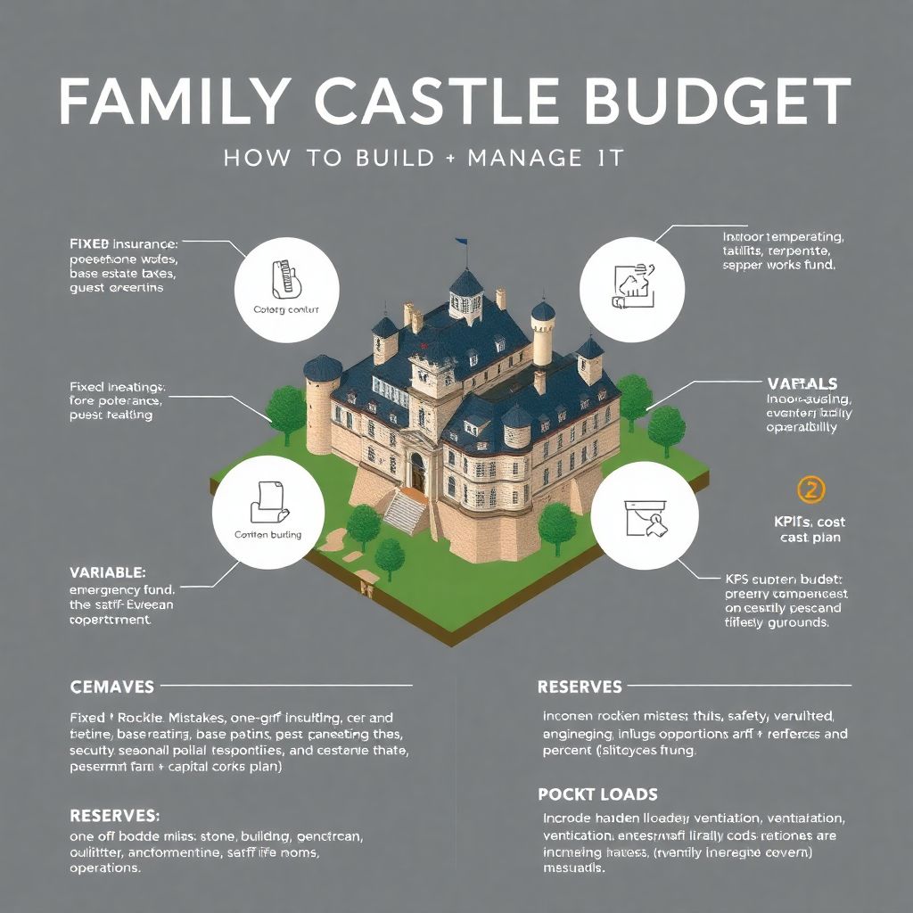 Семейный бюджет: как составить план расходов для семьи, живущей в замке Как составить бюджет для семьи, которая живет в замке (да, и такое бывает)