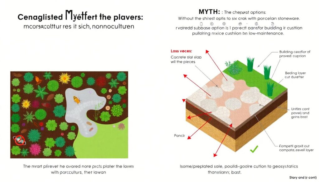 Как экономить на услугах по ландшафтному дизайну - иллюстрация