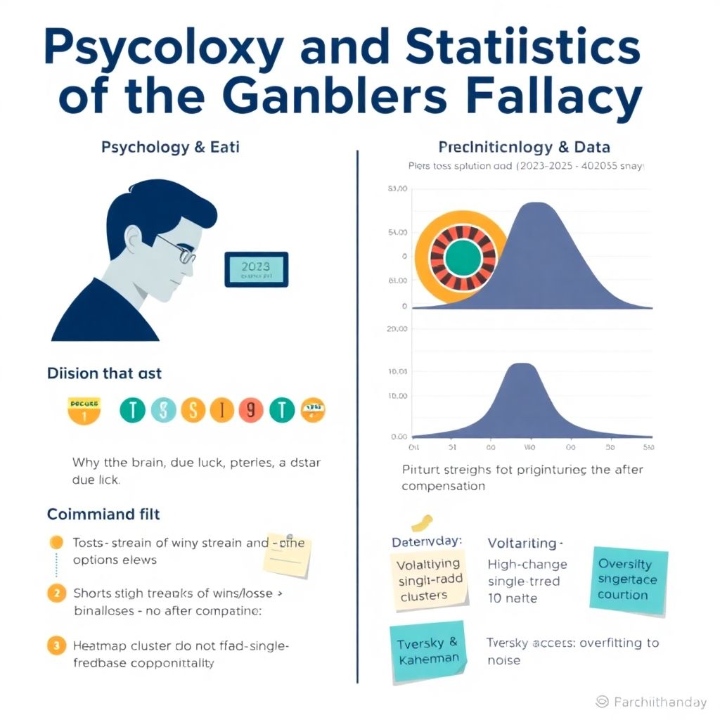 Ошибка игрока: почему мы верим, что после серии неудач на рынке обязательно будет удача