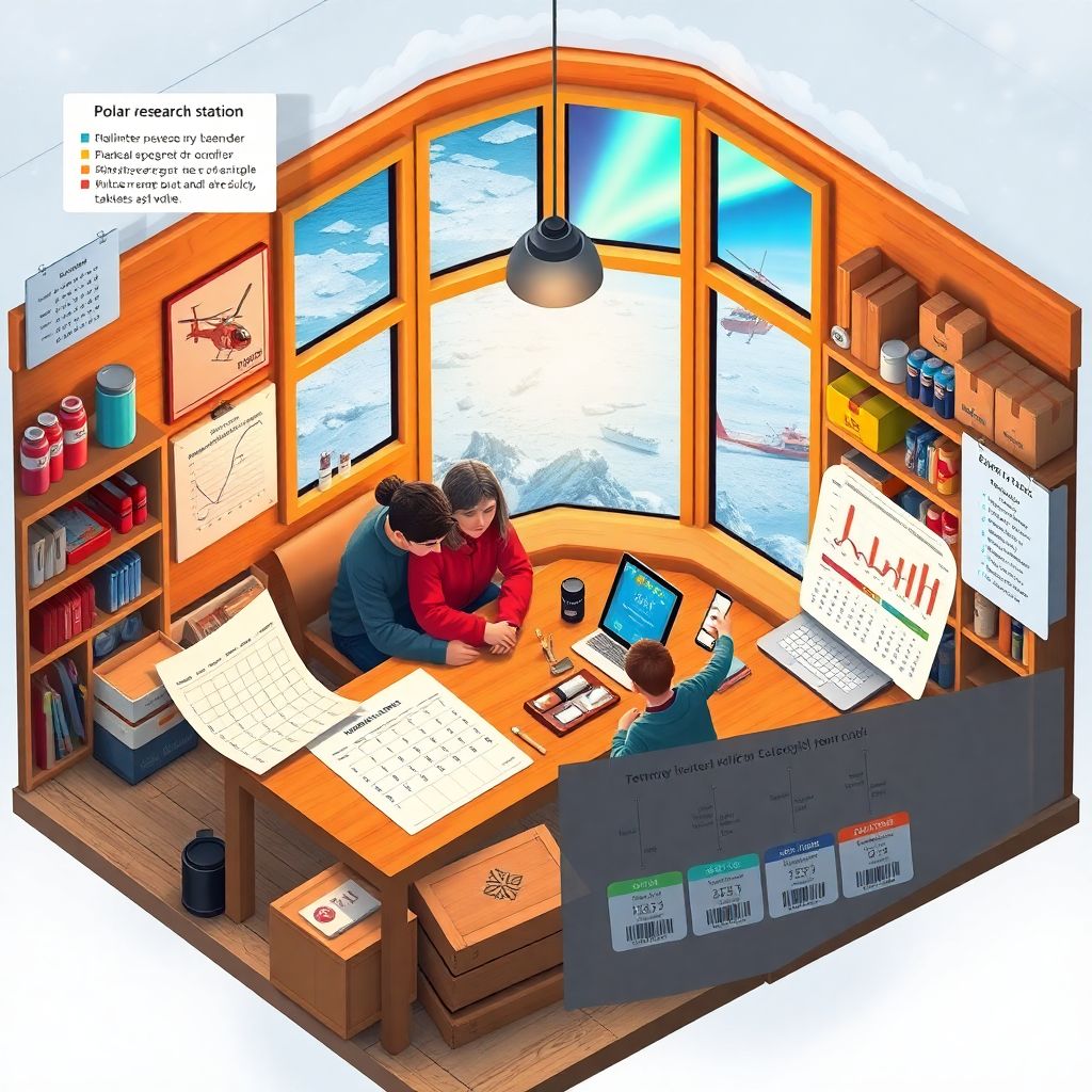 Как составить бюджет для семьи на полярной станции: практичные советы и примеры Как составить бюджет для семьи, живущей на полярной станции