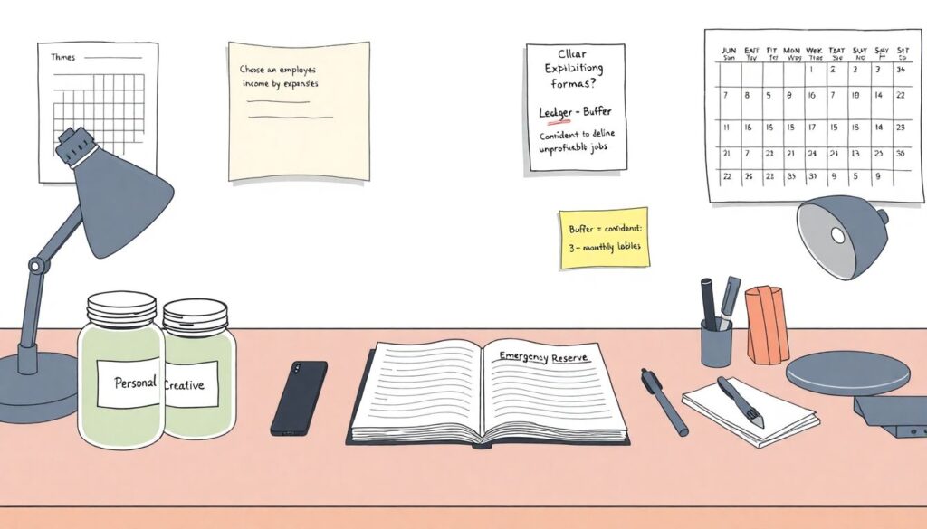 Финансовая грамотность для творческих людей: как совместить искусство и деньги - иллюстрация