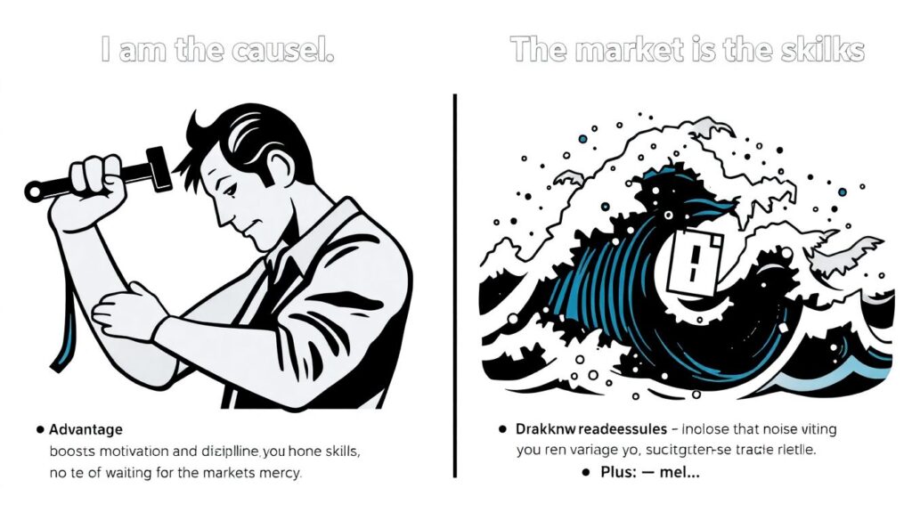 Самообслуживающее искажение в финансах: успехи — себе, неудачи — обстоятельствам Самообслуживающее искажение: как мы приписываем финансовые успехи себе, а неудачи – обстоятельствам - иллюстрация