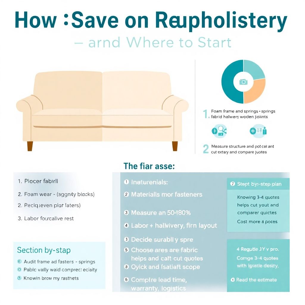 Как экономить на услугах по перетяжке и реставрации мебели
