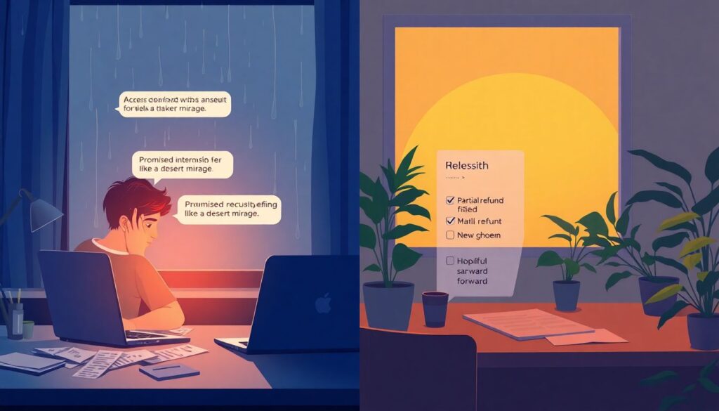 Что делать, если ваш онлайн-курс оказался мошенничеством - иллюстрация