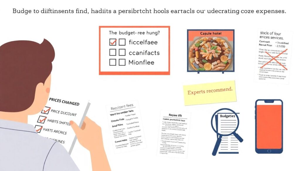 Как составить бюджет семьи в капсульном отеле на постоянной основе Как составить бюджет для семьи, живущей в капсульном отеле на постоянной основе - иллюстрация