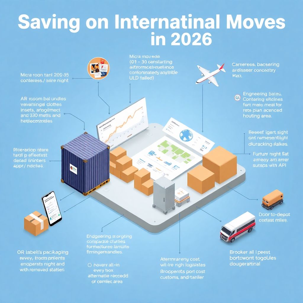 Как экономить на услугах по организации переезда в другую страну