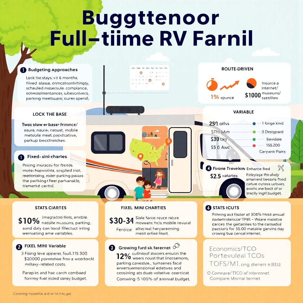 Как составить бюджет для семьи, живущей в доме на колесах