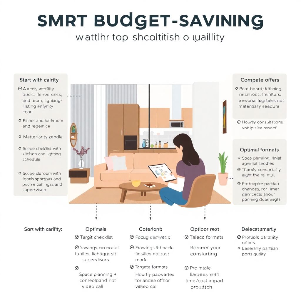 Как экономить на услугах дизайнера интерьера