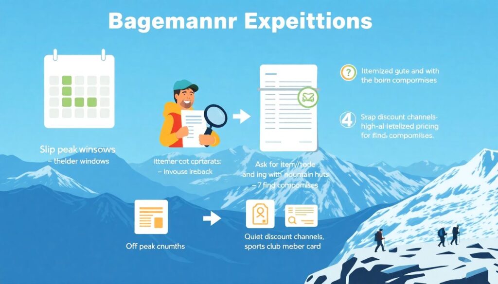 Как накопить на поход в горы с профессиональным гидом: пошаговый план бюджета Как накопить на поход в горы с профессиональным гидом - иллюстрация