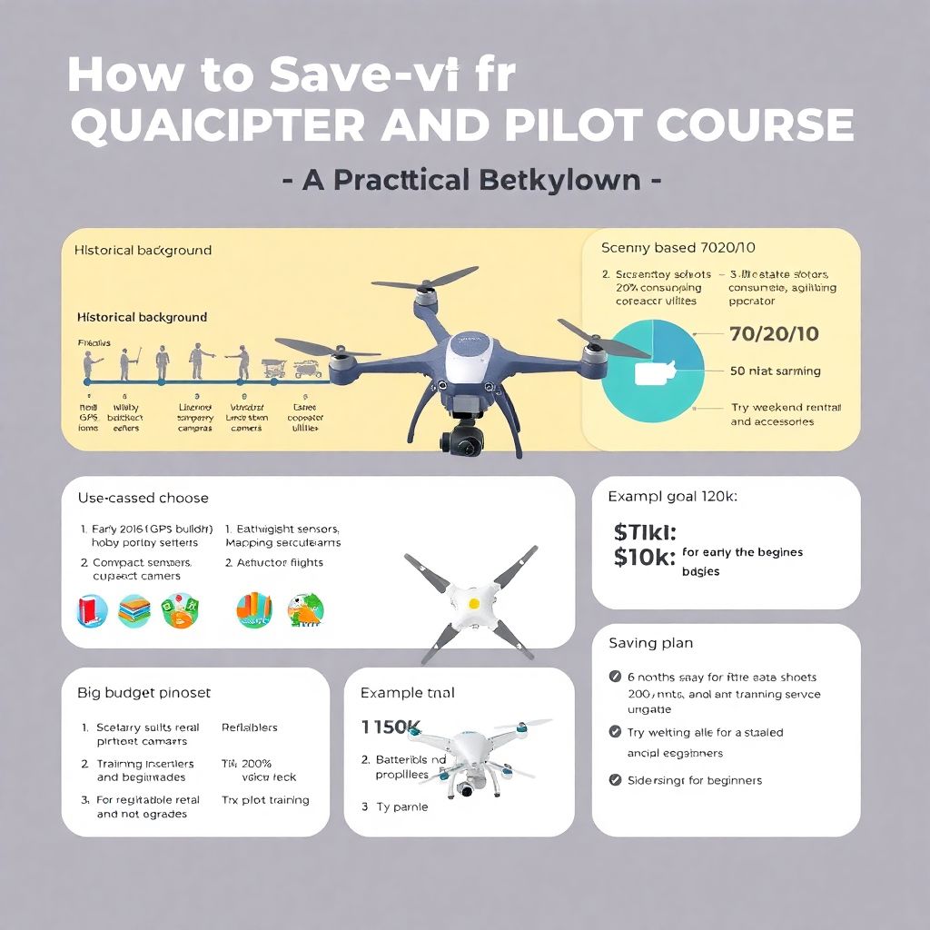 Как накопить на квадрокоптер и курсы пилотирования