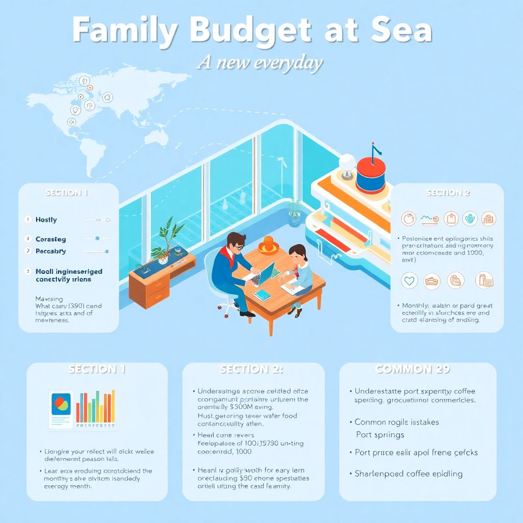 Как составить бюджет для семьи, которая живет на круизном лайнере
