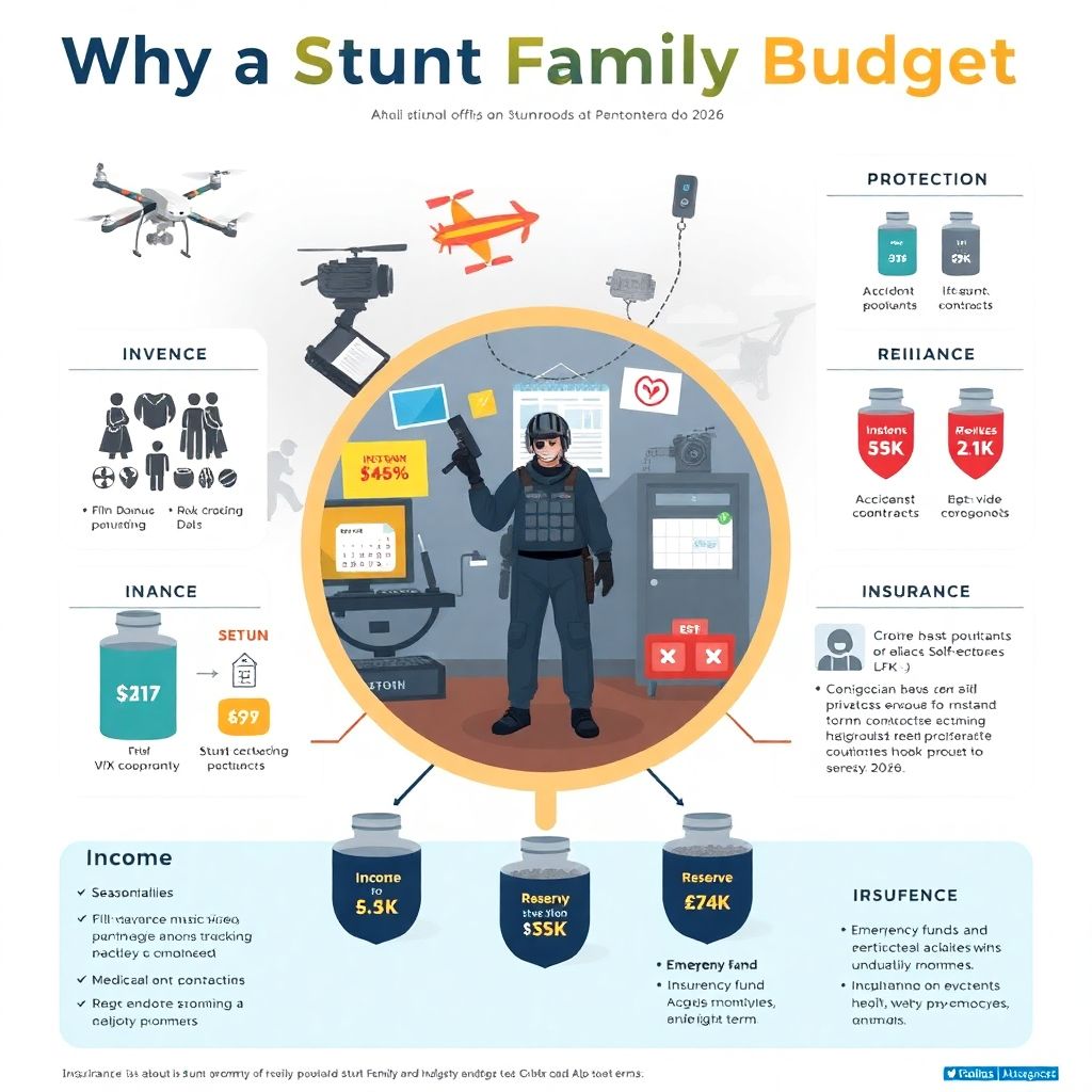 Бюджет для семьи, где один из супругов – каскадер