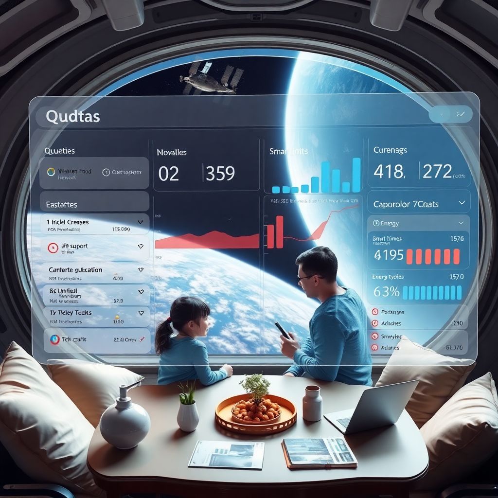 Как составить бюджет для семьи, живущей в международном космическом сообществе (в будущем)