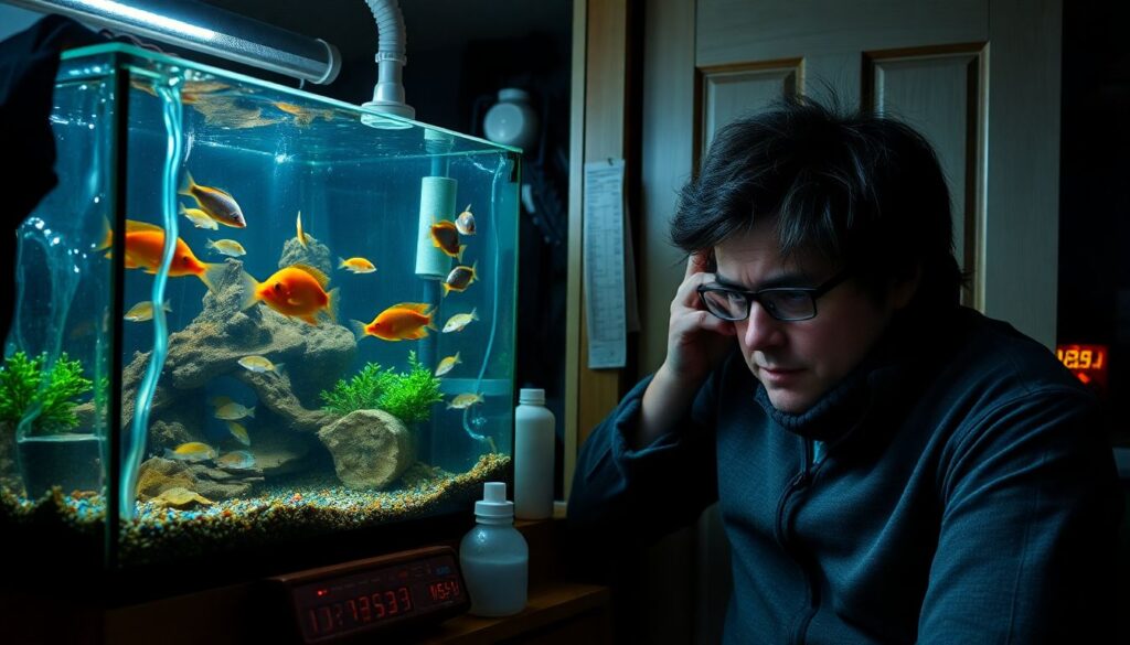 Как экономить на услугах по уходу за аквариумом - иллюстрация