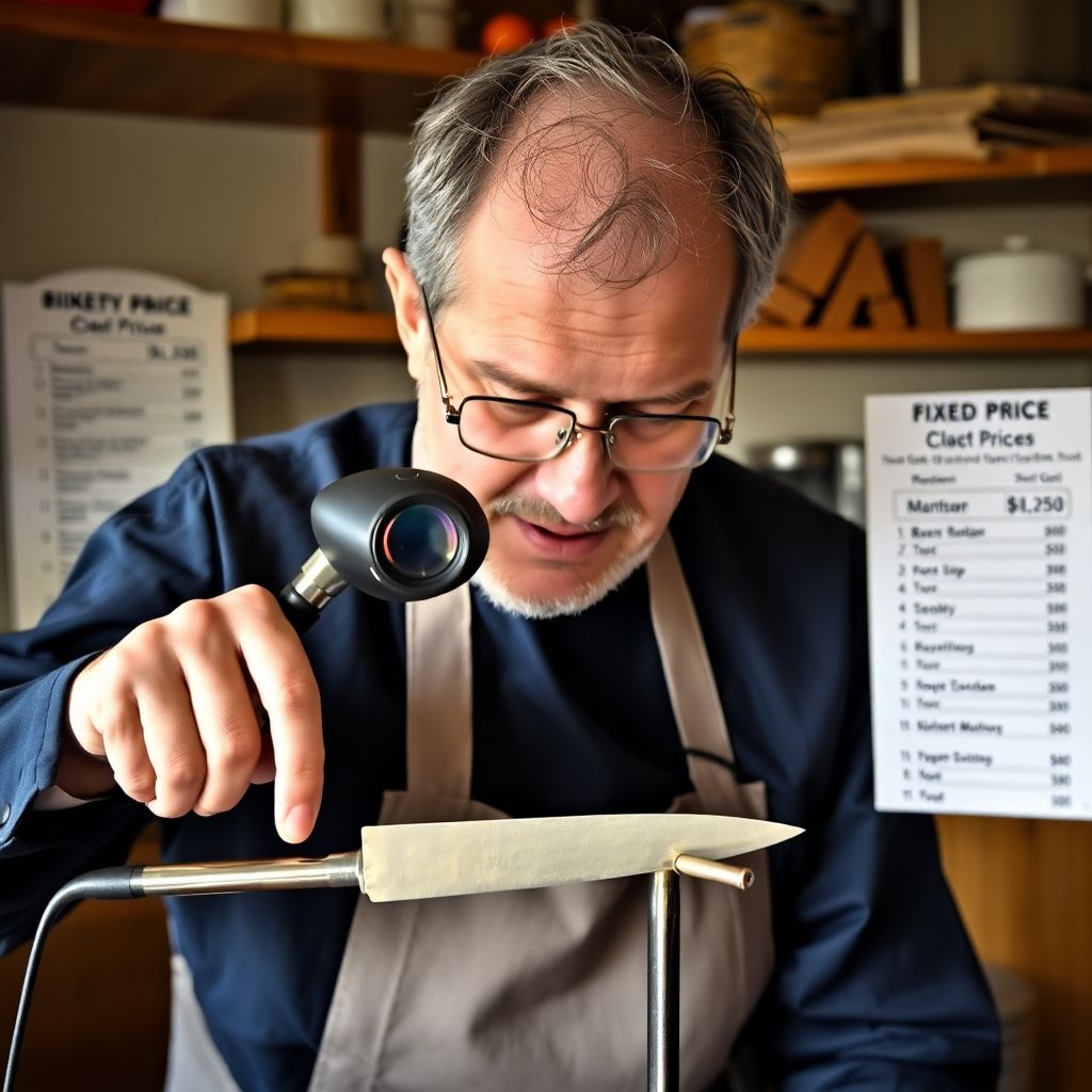 Как экономить на услугах по заточке ножей и инструментов