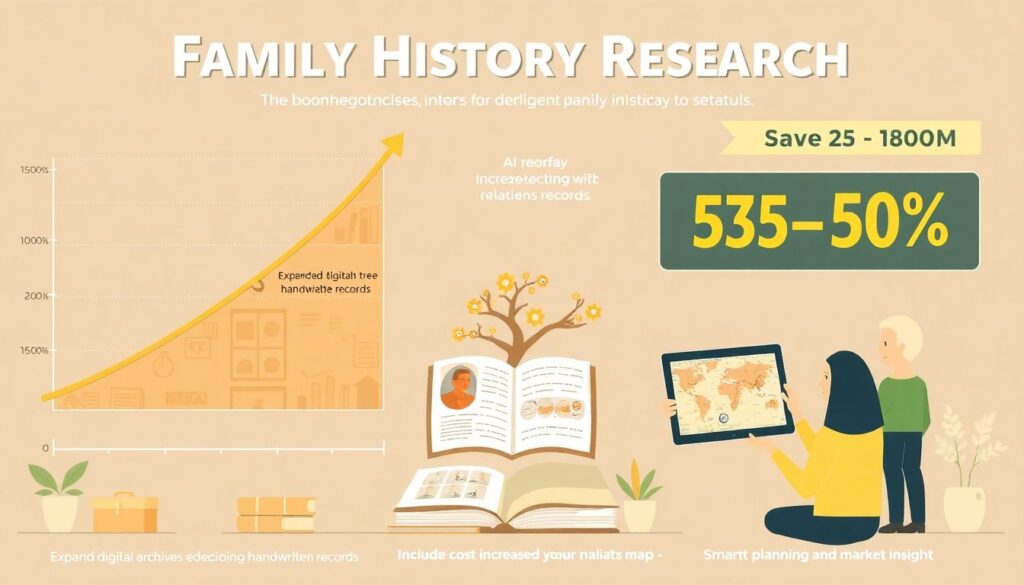 Как экономить на услугах по генеалогическим исследованиям - иллюстрация