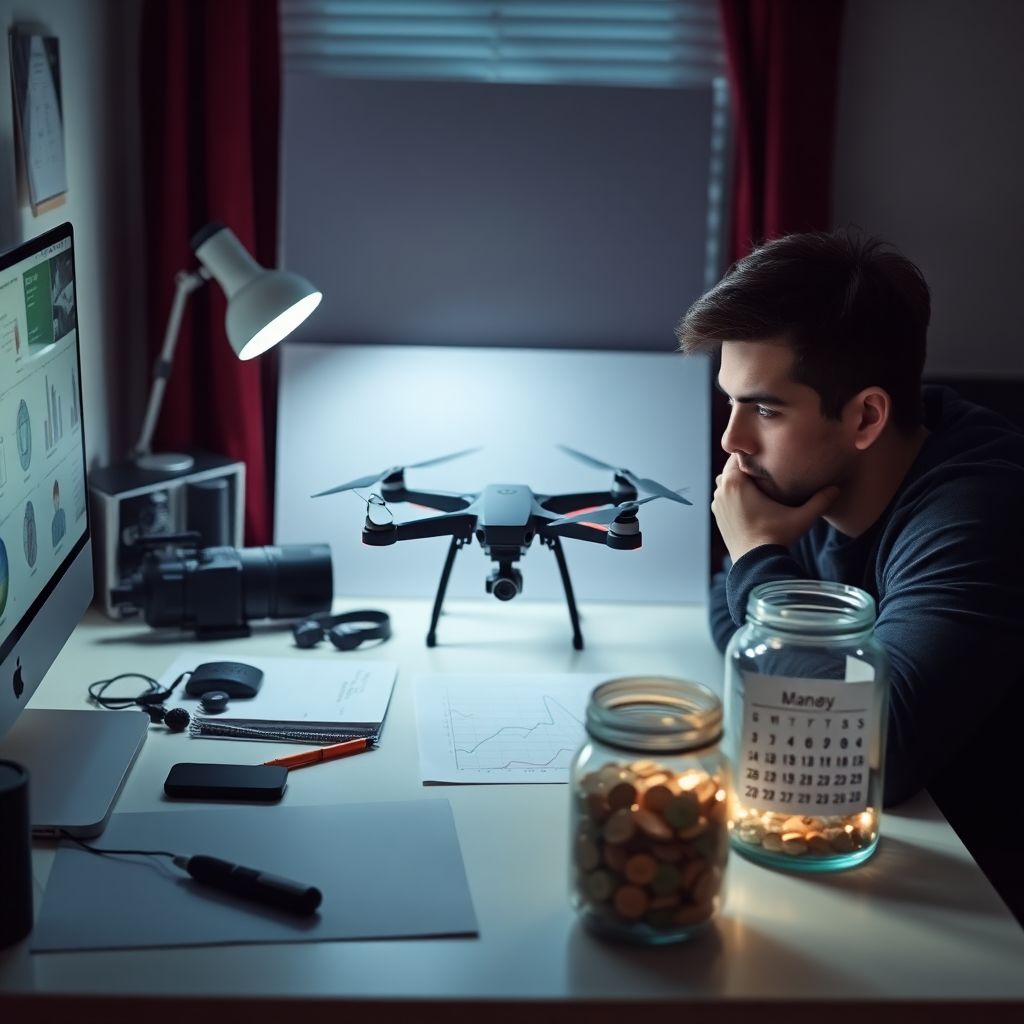 Как накопить на покупку профессионального дрона для съемок