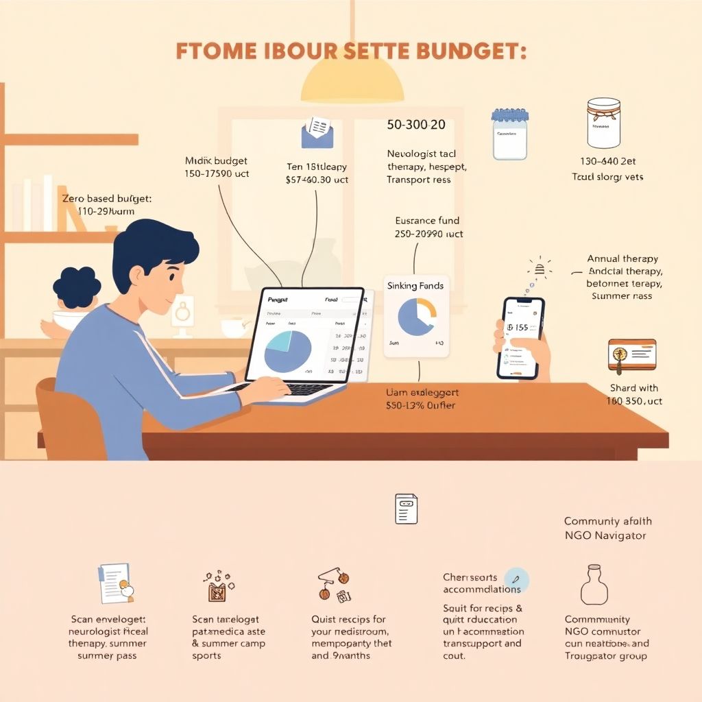 Как составить бюджет для семьи, где есть человек с синдромом Туретта