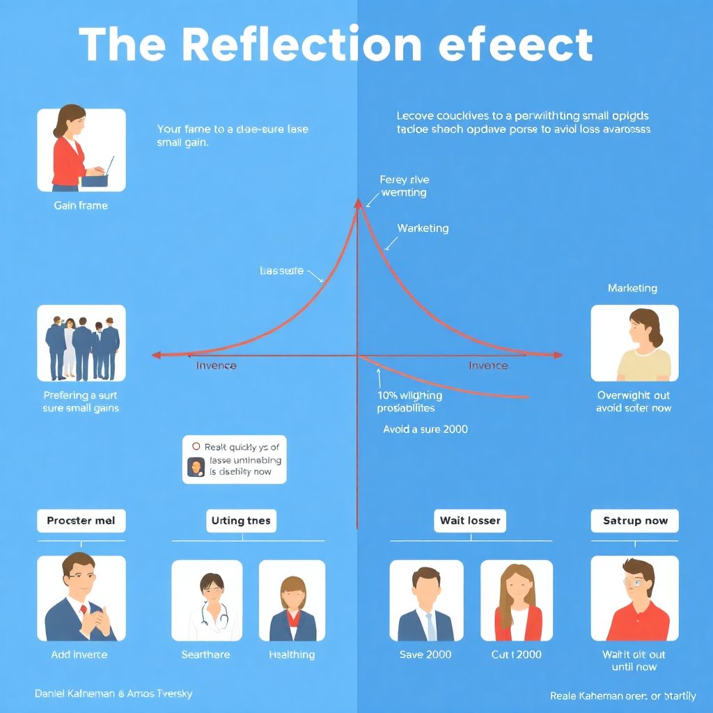 Эффект отражения: почему мы по разному относимся к риску, когда речь идет о выигрыше и проигрыше