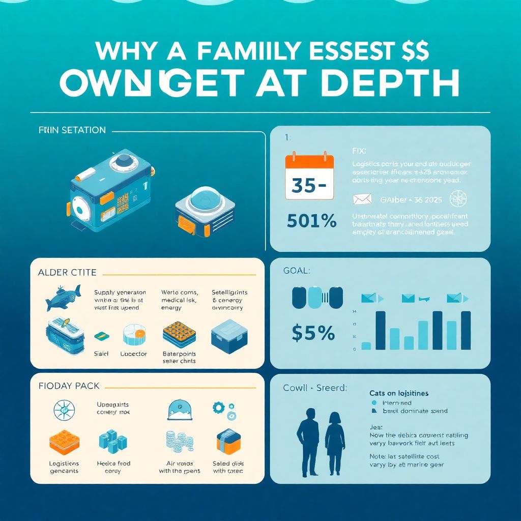 Как составить бюджет семьи на подводной исследовательской станции Как составить бюджет для семьи, живущей на подводной исследовательской станции