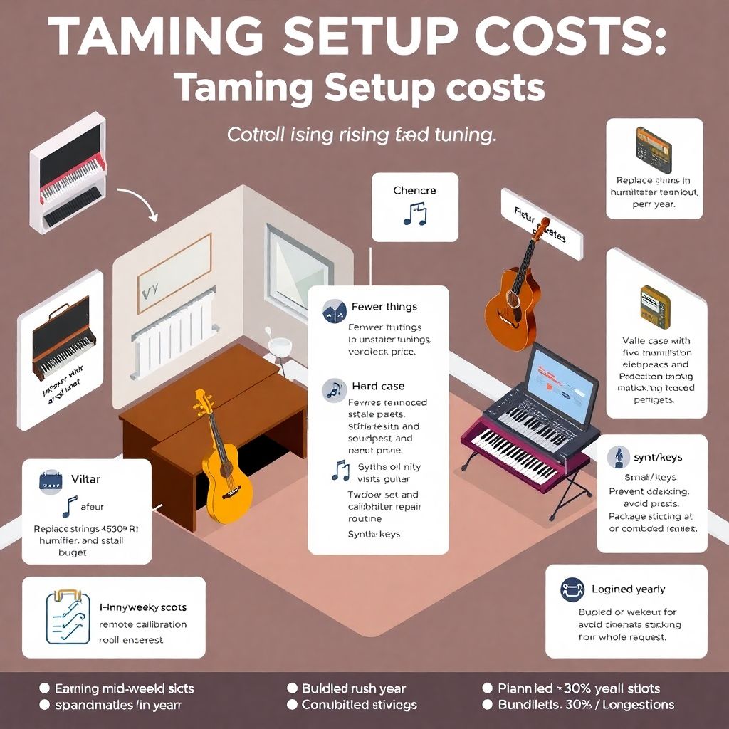 Как экономить на услугах по калибровке и настройке музыкальных инструментов.