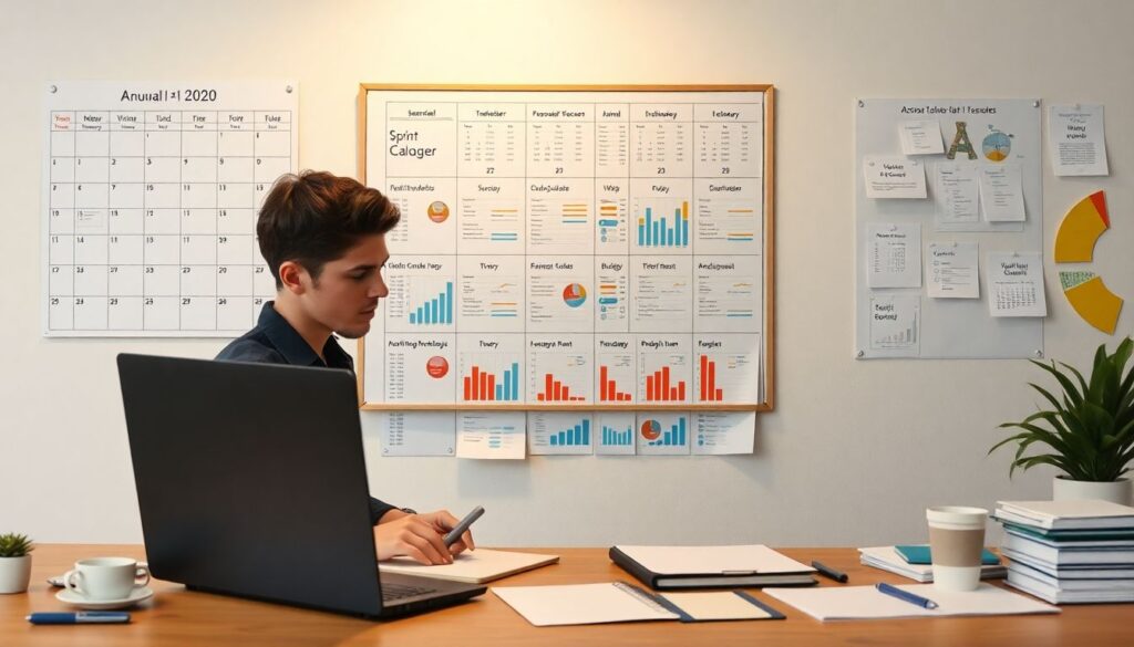 Годовые финансовые цели: как разбить их на месячные спринты и отслеживать прогресс - иллюстрация