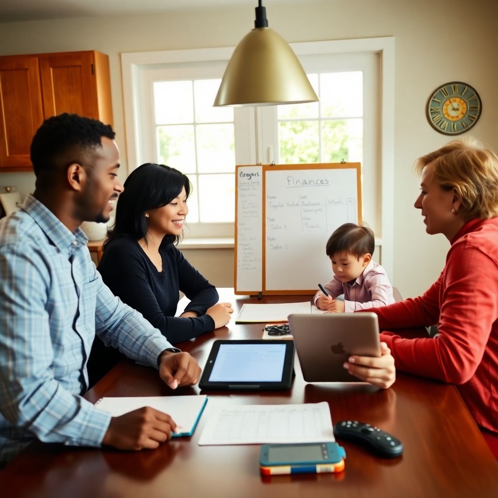 Семейный совет денег: как договориться о тратах без конфликтов
